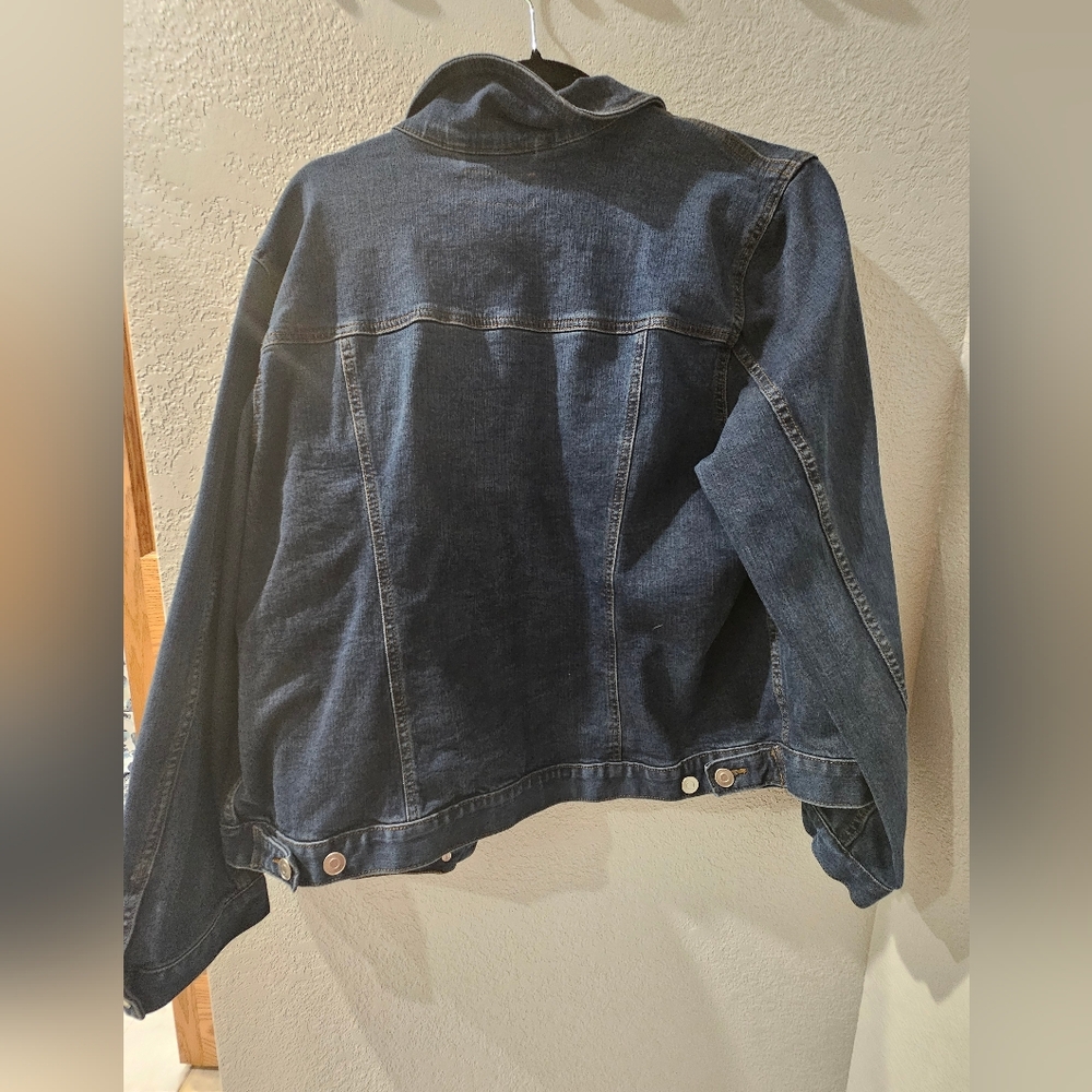 Time and Tru Jean Jacket xxl(20) - Picture 2 of 2